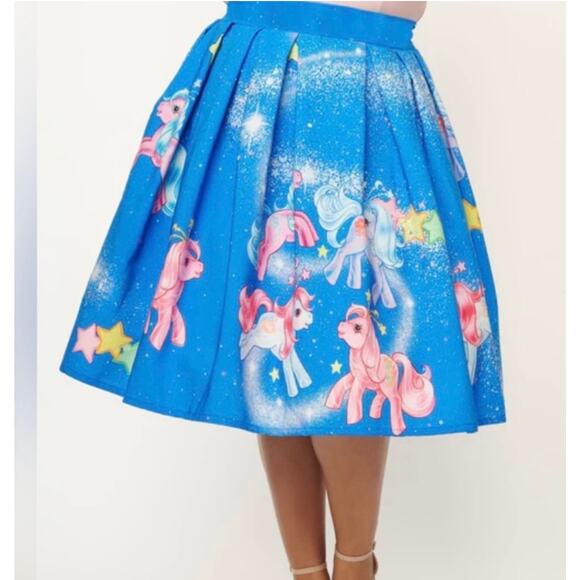 Unique Vintage Dresses & Skirts - Unique Vintage My Little Pony 1950’s Starlight Party Swing Skirt 1X NWOT